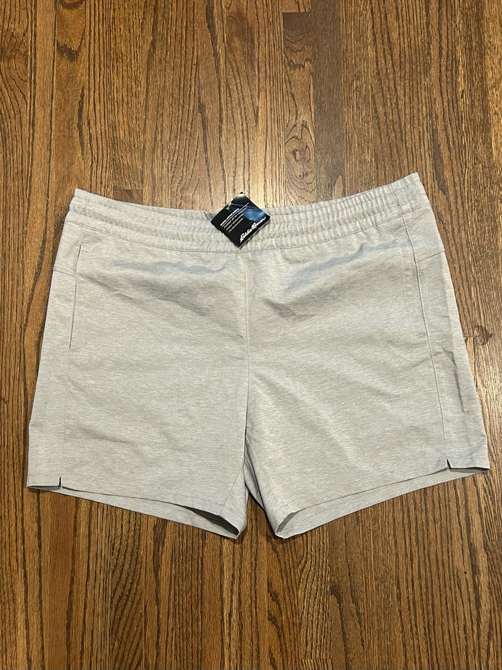 Eddie Bauer Marina Amphib Shorts Women’s M Gray NWT UPF 50+